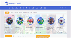 Desktop Screenshot of gamerologies.com